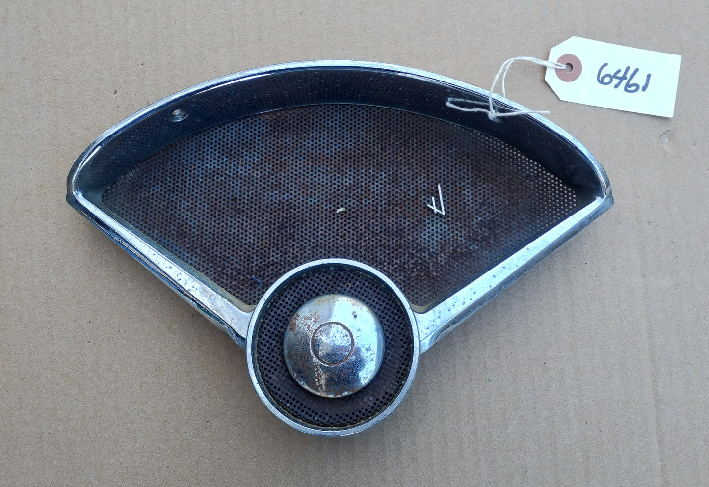 1955-56 Chevrolet Speaker Grille Clock Delete