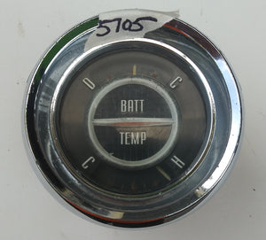 1957 Pontiac battery temp gauge