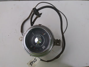 1955-56 Pontiac fuel oil gauge