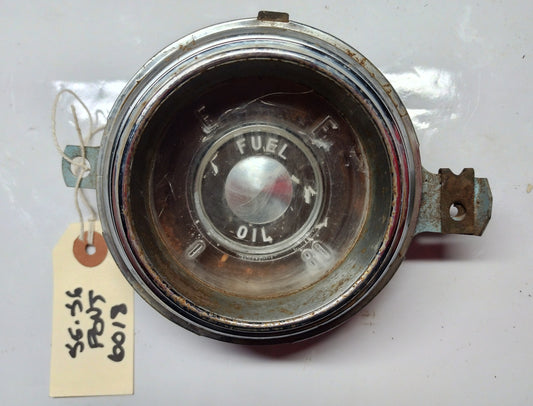 1955-56 Pontiac fuel oil gauge