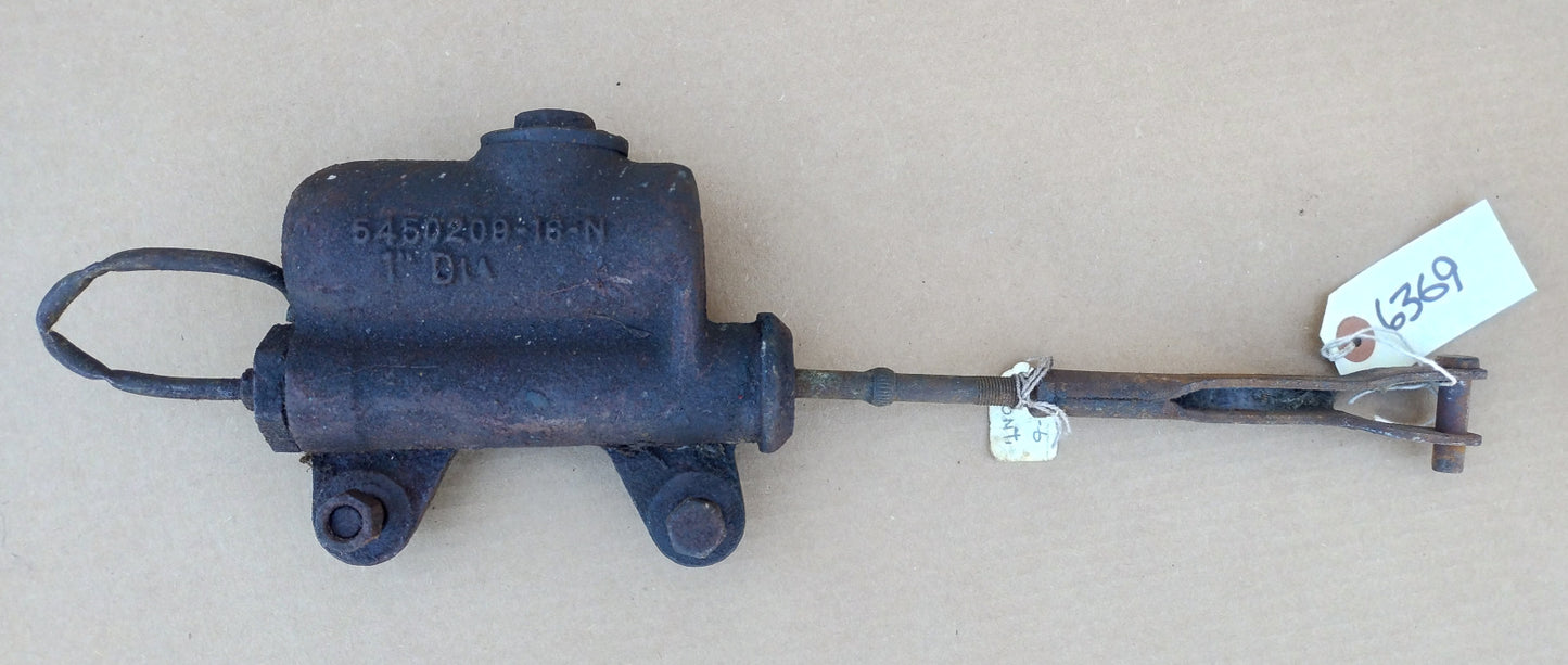 1955-56 Pontiac master cylinder single zone