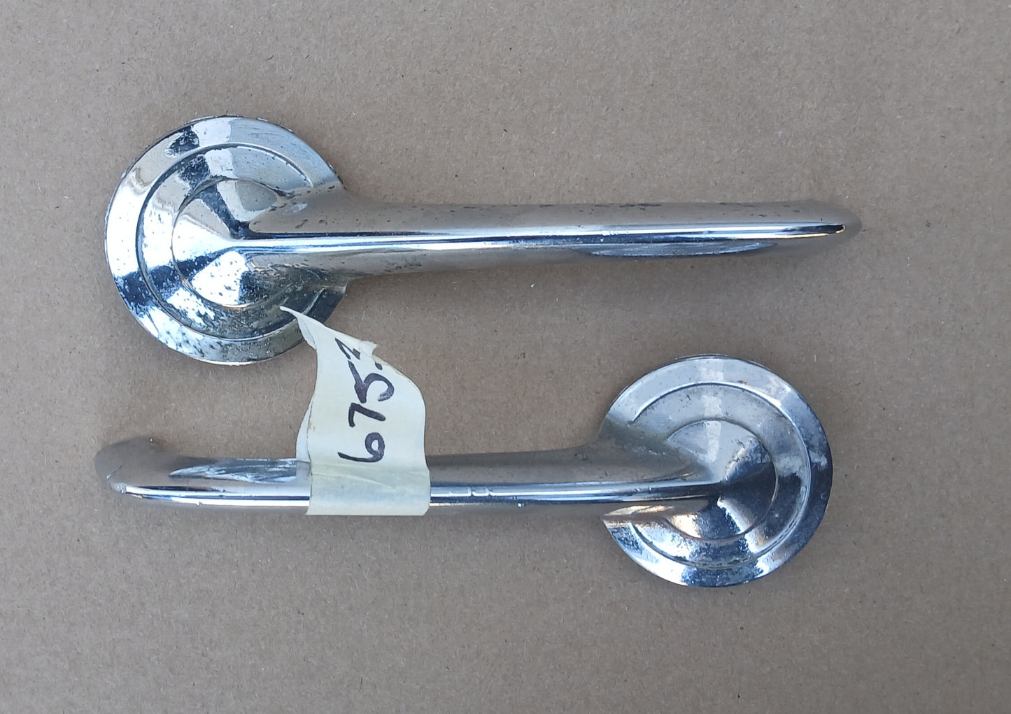 1955-57 Ford Thunderbird Interior Door Handles Pair