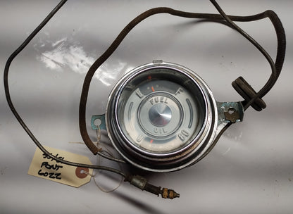 1955 or 56 Pontiac fuel oil gauge