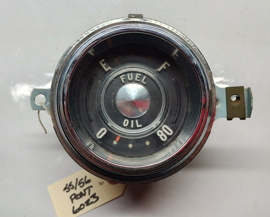 1955 or 56 Pontiac fuel oil gauge