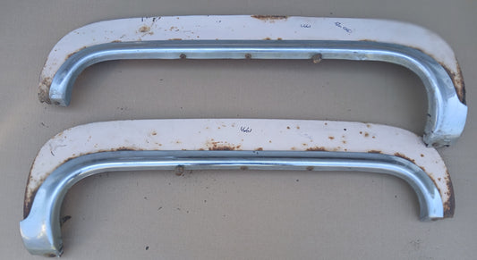 1956 Cadillac Fender Skirts Pair Sedan Deville Coupe Deville Series 62