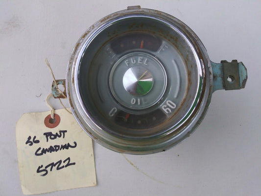 1956 Pontiac Canadian fuel oil gauge