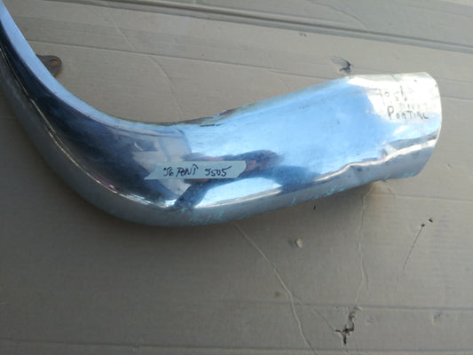 1956 Pontiac front bumper end RH