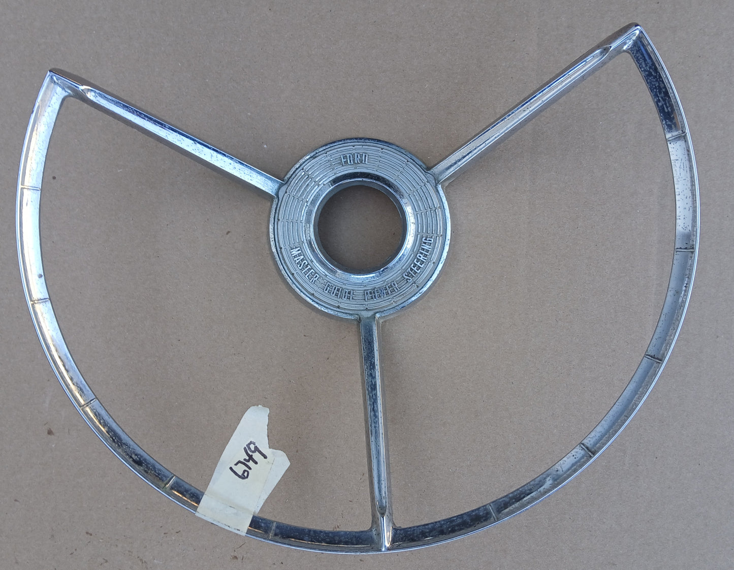 1957-58 Ford Master Guide Power Steering Horn Ring