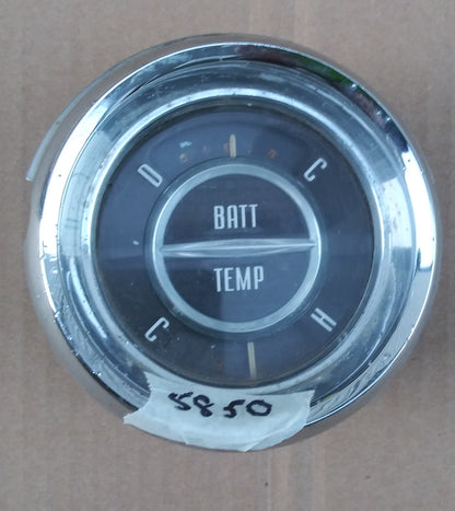 1957 Pontiac battery temp gauge