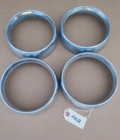 1958 Mercury headlight bezels set