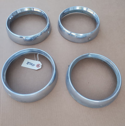 1958 Mercury headlight bezels set