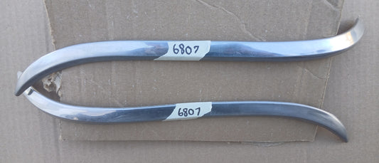1959 Studebaker Lark Headlight Eyebrow Trim Pair