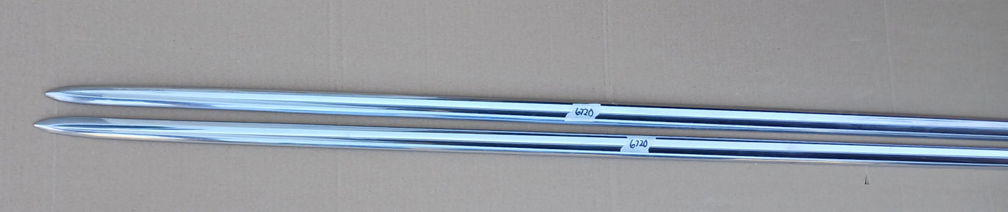 1960 Mercury Fender Trim Pair Monterey Montclair Park Lane Colony Park