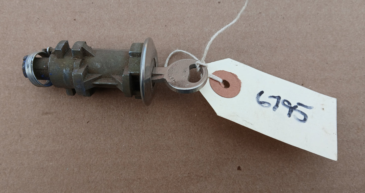 1960s Ford Trunk Lock with Key Doublesided