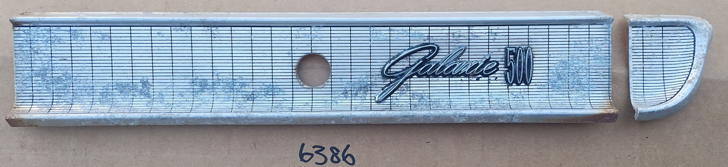 1963 Ford Galaxie 500 glovebox trim