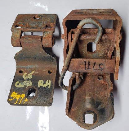 1965 Dodge Coronet door hinges passenger side set