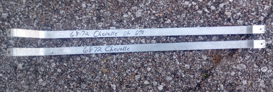 1968-72 Chevrolet Chevelle fuel tank straps