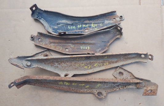 1968 Ford Fairlane front bumper brackets set