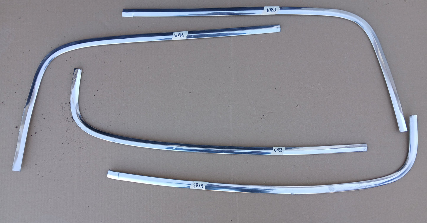 1969 Plymouth Fury 2 Door Rear Window Trim