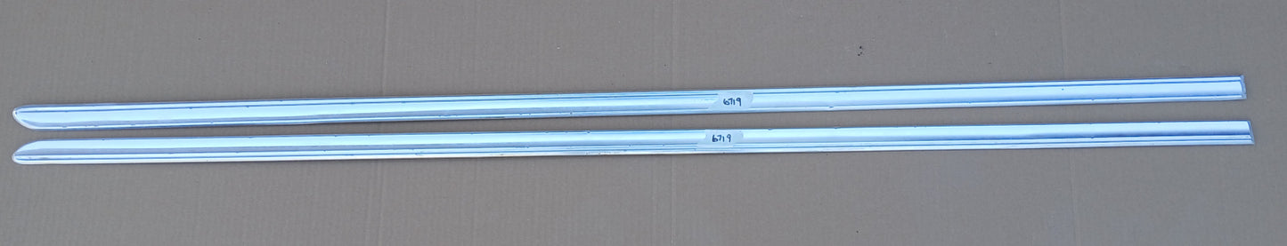 1969 Plymouth Fury Front Fender Trim Pair
