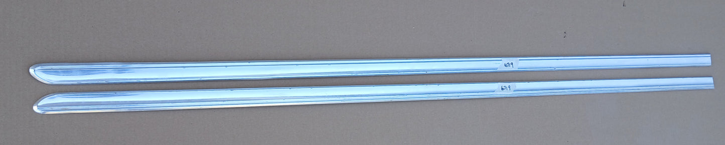 1969 Plymouth Fury Front Fender Trim Pair