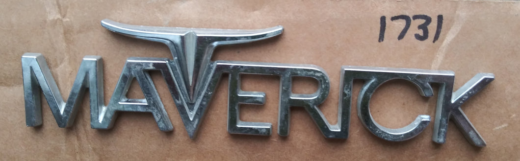 1970 Ford Maverick badge