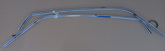 1970-1971 Ford Torino GT 2DHT Window Channel Moulding Pair