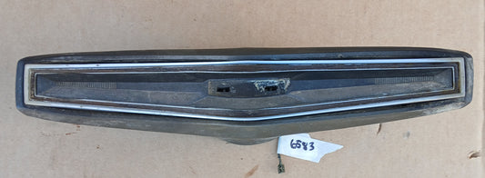 1970 Ford Horn Pad Black