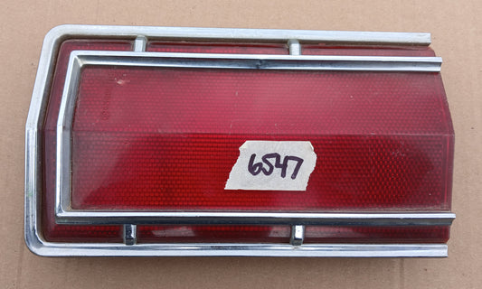 1974 Ford Gran Torino Elite taillight lens RH