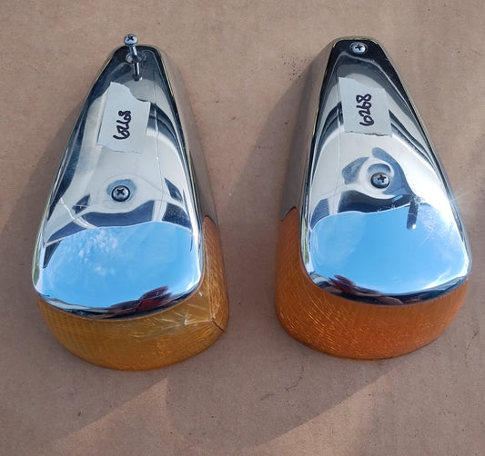 1974 VW Beetle turn signal caps pair