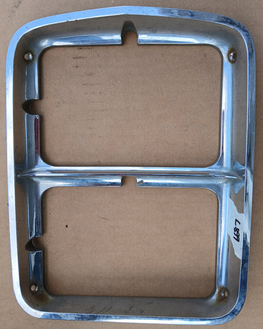 1976-77 Chevrolet Malibu El Camino Headlight Bezel Passenger Side