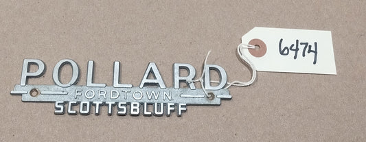 Pollard Fordtown Dealer Badge