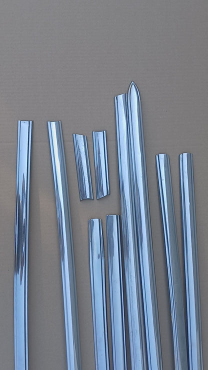 1948 Lincoln Zephyr 4 Door Side Trim