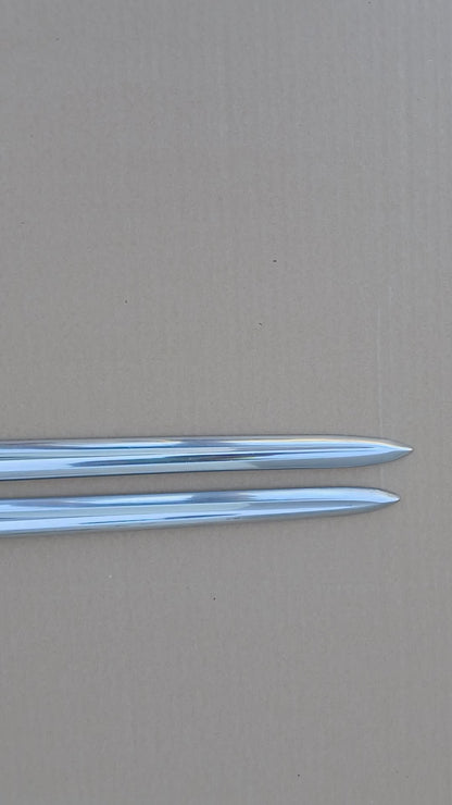 1960 Mercury Fender Trim Pair Monterey Montclair Park Lane Colony Park