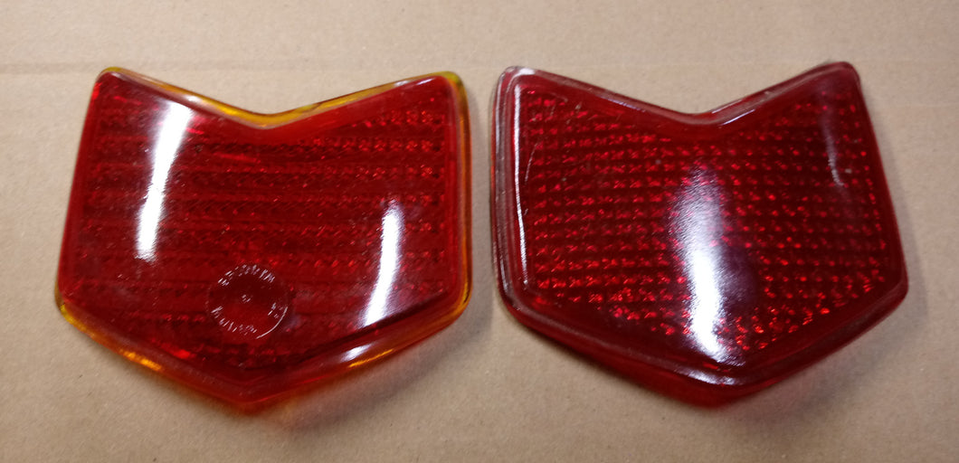 1940 Ford taillight lenses pair