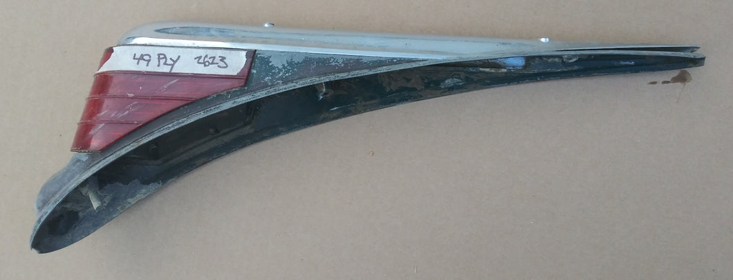 1949 Plymouth taillight assembly driver side