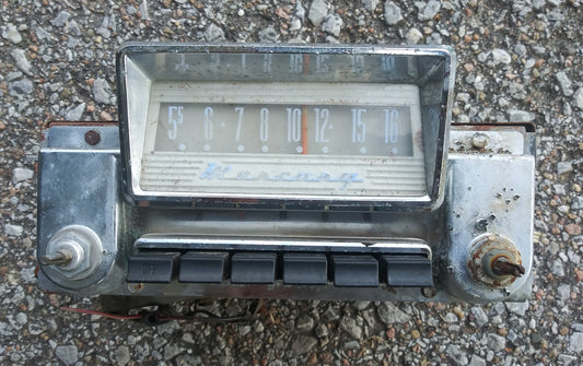 1955 Mercury AM radio