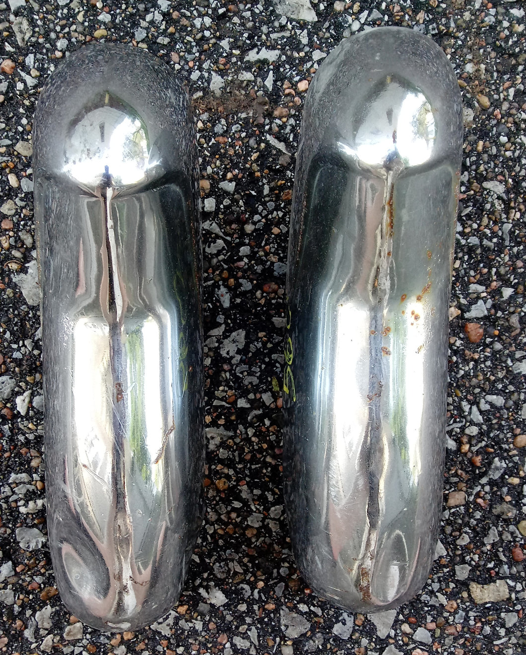 1956 Chevy bumper guards