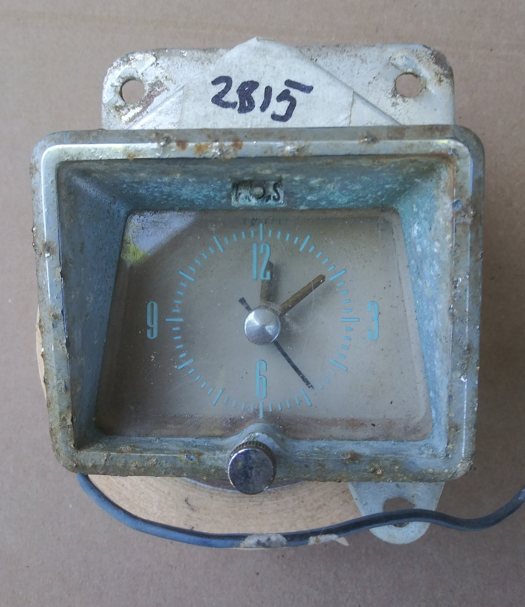 1956 Mercury Montclair dash clock
