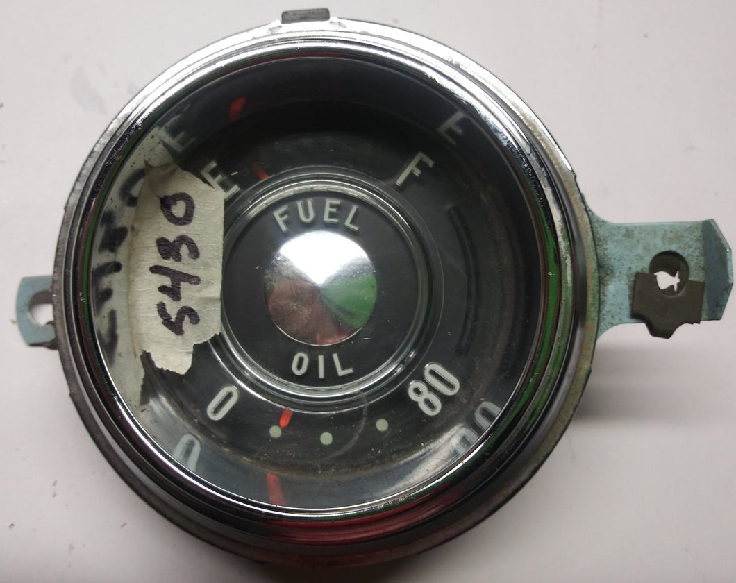 1956 Pontiac fuel oil gauge