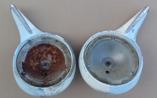 1957 Ford Fairlane taillight assembly pair