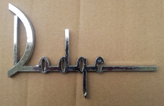 1960 Dodge side emblem