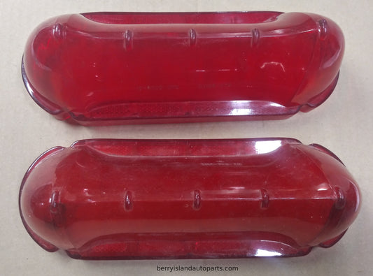 1961 Buick Lesabre taillight lens GLOBRITE LH RH pair