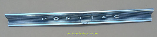 1962 Pontiac Catalina rear panel