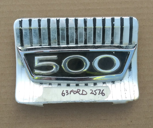 1963 Ford Galaxie 500 fuel door trim