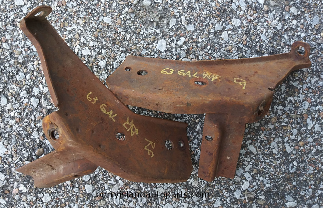 1963 Ford Galaxie front bumper brackets