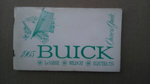 1965 Buick owners manual