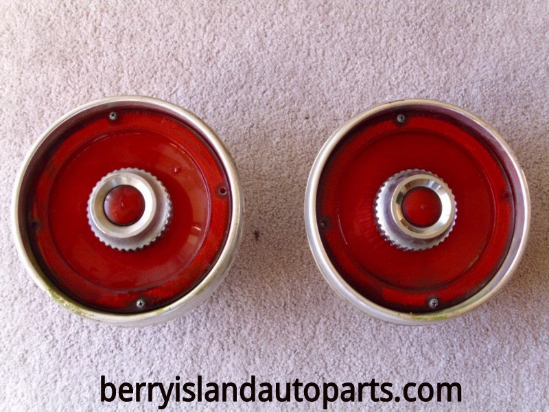 1965 Ford Custom taillight assemblies pair