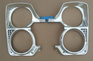 1965 Plymouth Fury headlight bezels pair