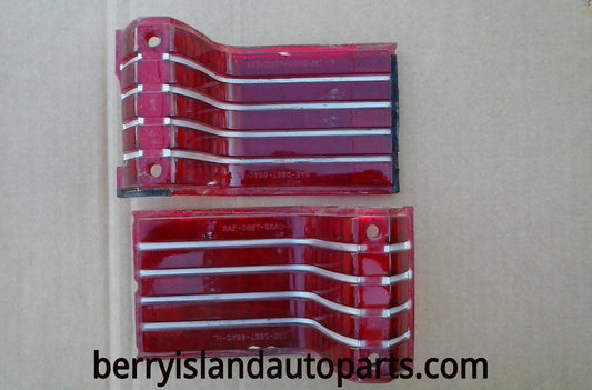 1966 Rambler taillight lenses pair